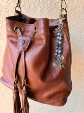 Load image into Gallery viewer, &quot;Capricorn&quot;  Gemstone Beaded Bag Charm
