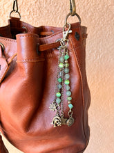 Load image into Gallery viewer, &quot;Pisces&quot;  Gemstone Beaded Bag Charm
