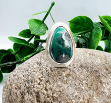 Load image into Gallery viewer, Handmade Sterling Silver Mystic Sage Turquoise and Variscite Ring - Size 5 1/4
